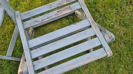 Photo of free Three old foldable garden chairs (Scotstoun G14) #2
