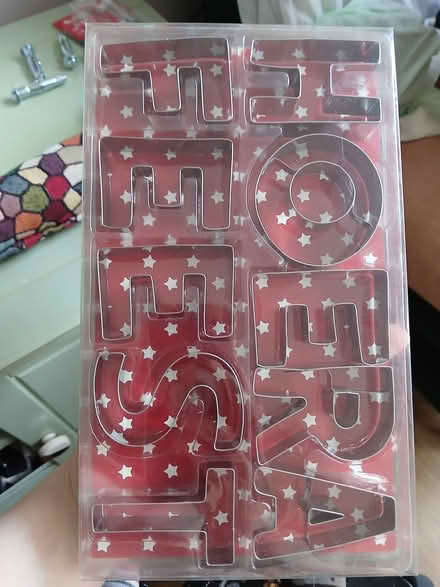 Photo of free Letter biscuit cutters (E3 3gu) #1