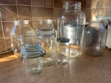 Photo of free Variety of glass jars (Churchdown GL3) #1