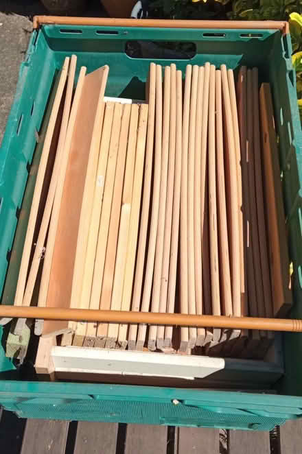 Photo of free Crate of wooden slats (east twickenham) #1