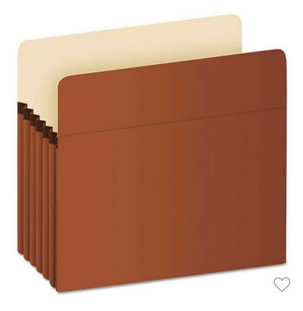 Photo of Letter-sized Accordion Folders (Near East/Union & Marquette) #1