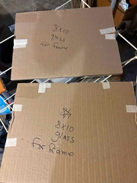 Photo of free 8x10glass for frame (Newton Center) #1