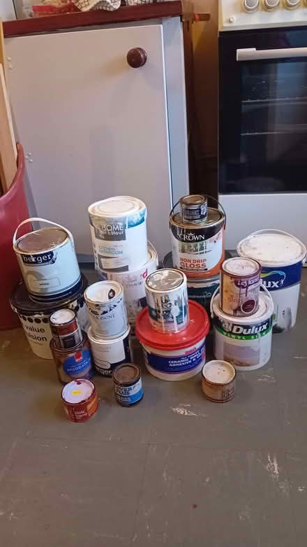 Photo of free Collection of paint (Homerton E9) #1