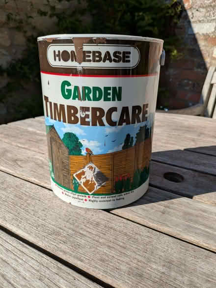 Photo of free Garden fence & shed wood preservative (Bradwell MK13) #1