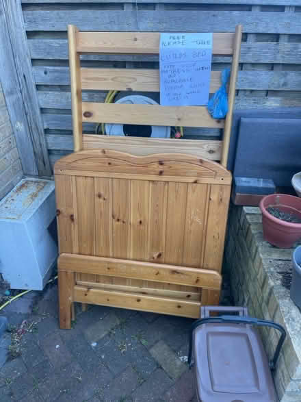 Photo of free Child bed (CM23 3NG) #1