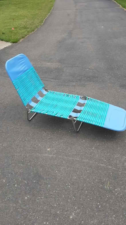 Photo of free Folding lawn lounge chair (In Naugatuck, Ct.) #1