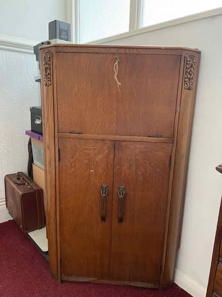 Photo of free Corner shelf unit (Brighton Marina) #1