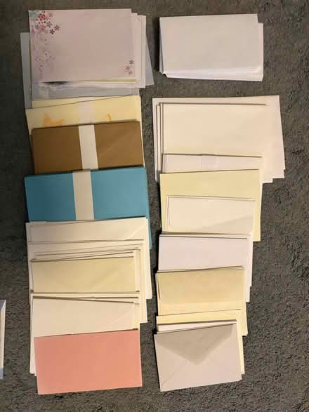 Photo of free Notepads and blank envelopes (Canton-Sheldon/Ford) #2