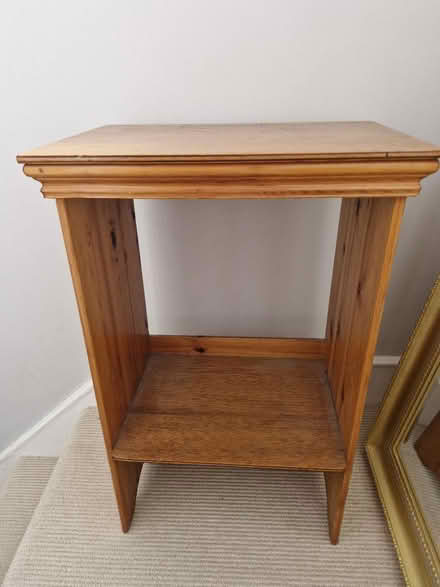 Photo of free Wooden console bedside table (Beckenham BR3) #1