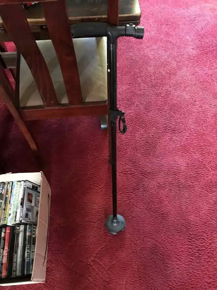 Photo of free Black adjustable walking stick (CB1) #1