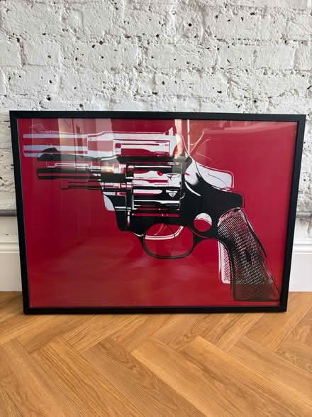 Photo of free Andy Warhol Revolver Print (Mottingham, SE9 4SN) #1