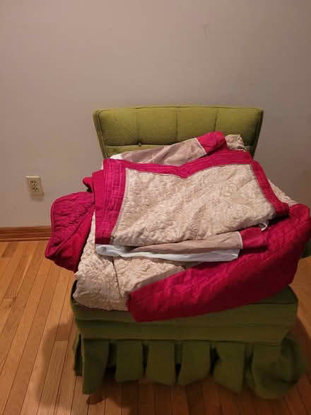 Photo of free Queen comforter set (East limestone) #1