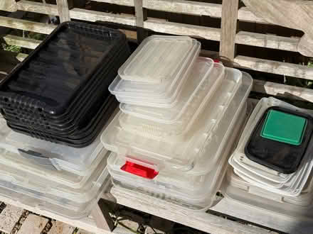 Photo of free Plastic trays (box lids) (Castlefields SY1) #1