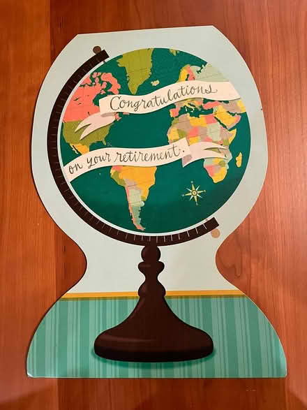 Photo of free big retirement card (Rockville) #1