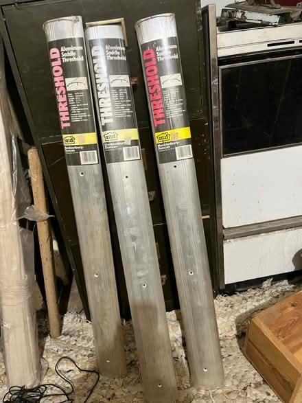 Photo of free 3 Aluminum Door Thresholds (North Willow Glen , San Jose) #1