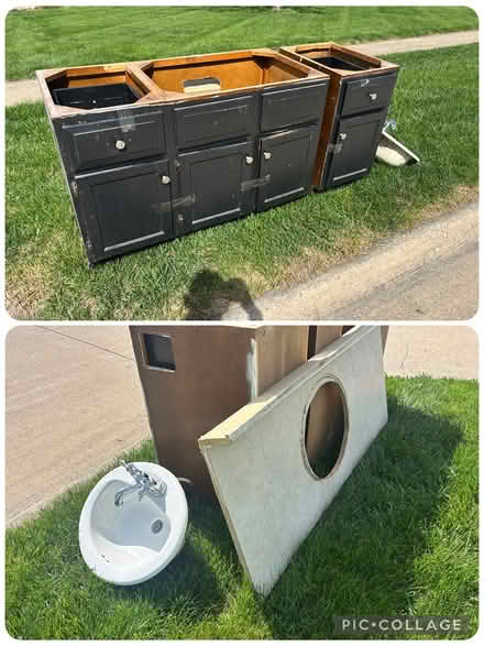 Photo of free Cabinets, Sink, counter (Norwalk) #1