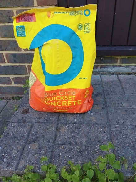 Photo of free Part bag of quick set concrete (Horsell, Woking GU21) #1