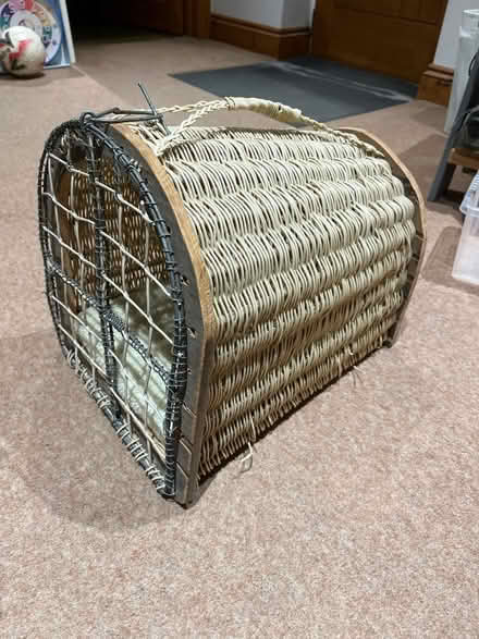 Photo of free Cat wicker basket (Dunstable LU6) #1