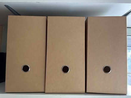 Photo of free Cardboard file/magazine holders (Croton-on-Hudson) #1