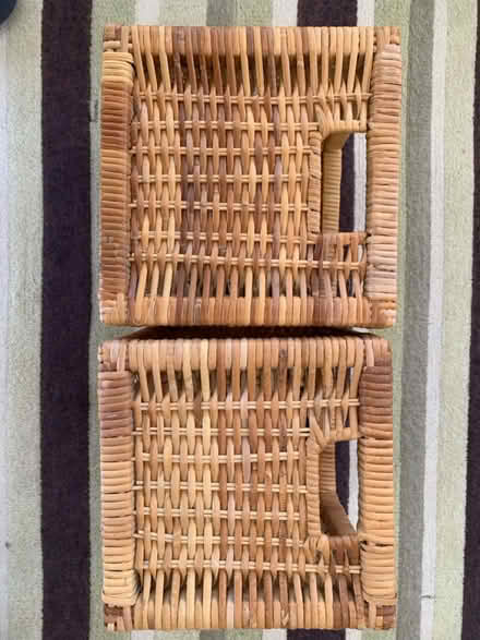 Photo of free Wicker Storage Boxes (Tilehurst RG31) #3