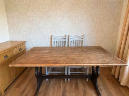 Photo of free Large solid table (Brownhills, WS8) #1