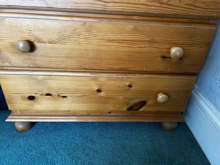 Photo of free Antique style pine chest of drawers (Chislehurst BR7) #2