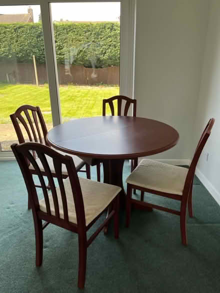 Photo of free Table and chairs (Rearsby LE7) #1