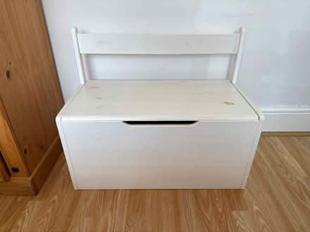 Photo of free Wooden toy box (Heaton Moor M19) #3