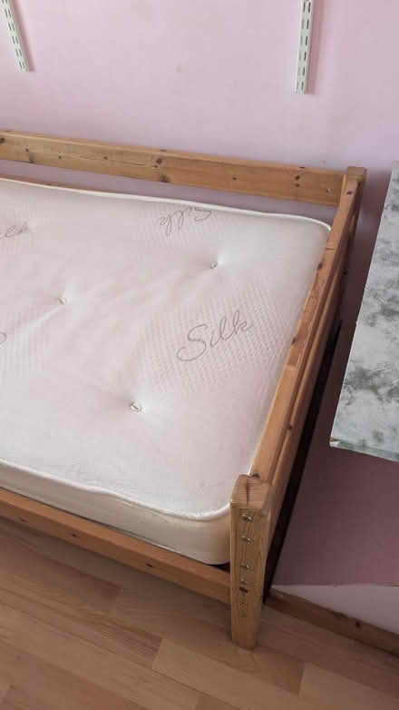 Photo of free 3ft single bed with mattress (South Abingdon Oxfordshire) #2