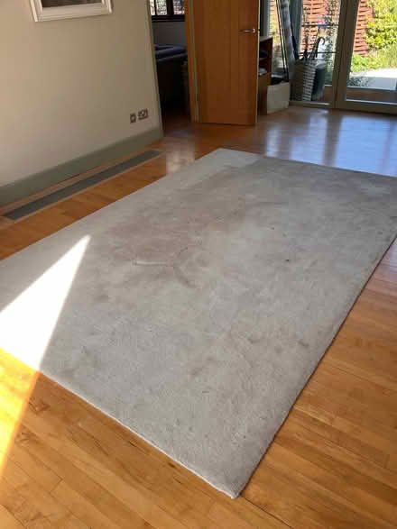 Photo of free Cream wool rug 3m x 2m (Thundridge SG12) #2