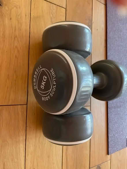 Photo of free 5 kg Dumbbells (Windlesham Surrey GU20) #2