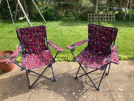 Photo of free X2 Junior Camping Chairs (HD7, Golcar) #1