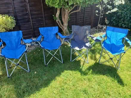 Photo of free Camping chairs x4 (Theale RG7) #1