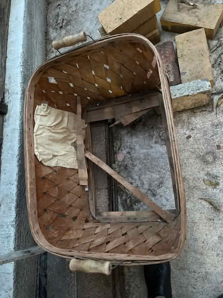 Photo of free Antique birch basket (North Willow Glen , San Jose) #1