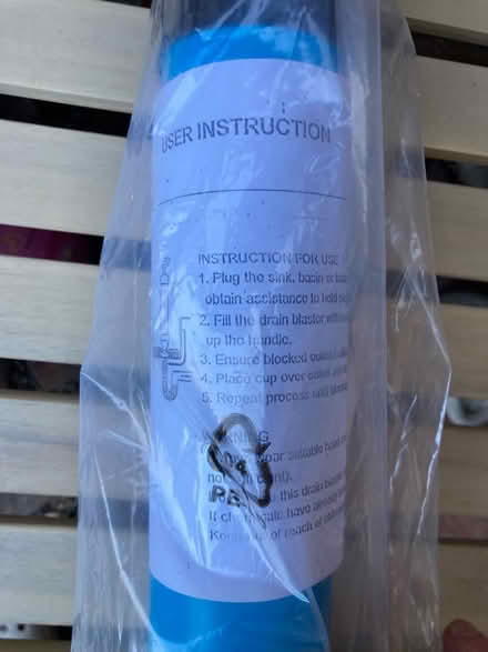 Photo of free Sink and bath unblocker (University Area RG1) #3