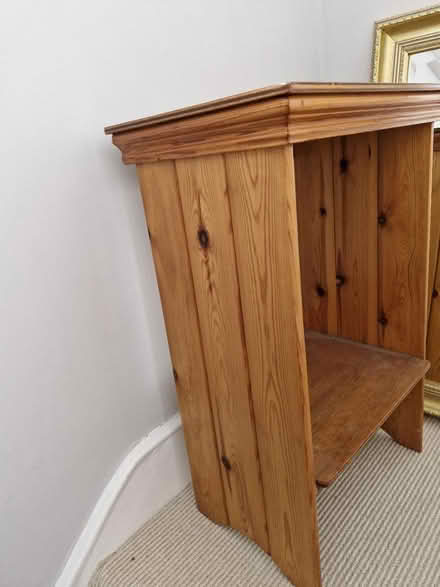 Photo of free Wooden console bedside table (Beckenham BR3) #2