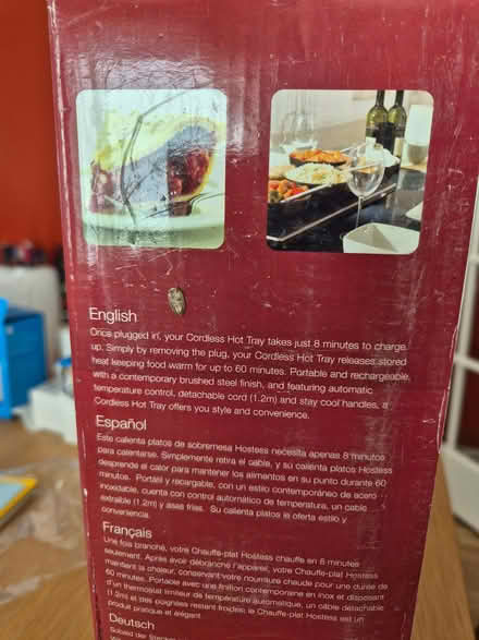 Photo of free Hostess cordless hot tray (Burton upon Stather DN15) #4