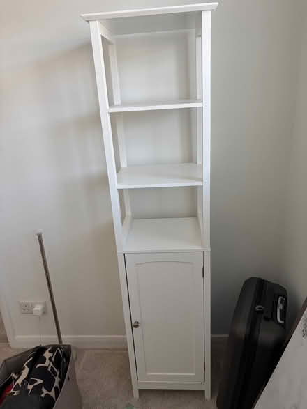 Photo of free White bathroom cabinet (Abbots Bromley WS15) #1