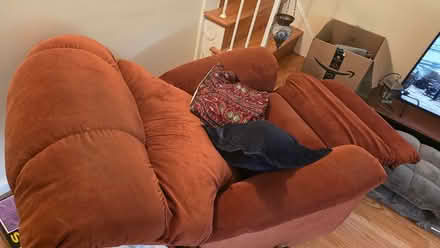 Photo of free Comfortable brown recliner chair (Glover Park) #2