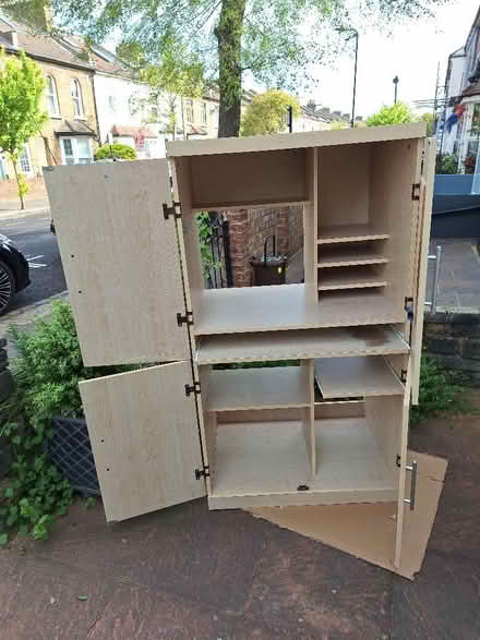Photo of free Cupboard / hideaway desk (Temple Mills E15) #1