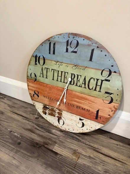 Photo of free Beach Wall Clock (Parkville) #1