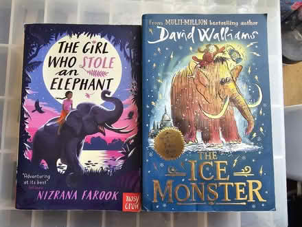 Photo of free 2 Books 1 Elephant 1 Wooly Mammoth (Upholland WN8) #1