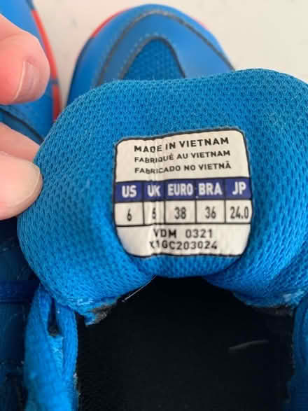 Photo of free Astro trainers - size 5 (Pirbright GU24) #2