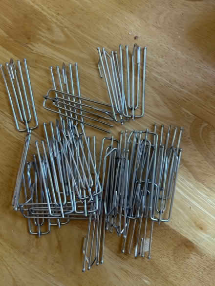 Photo of free 24 curtain hooks (Caldecott OX14) #1