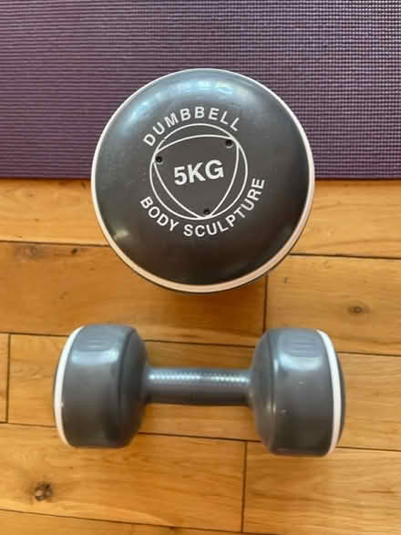 Photo of free 5 kg Dumbbells (Windlesham Surrey GU20) #1
