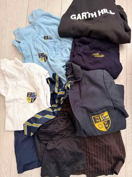 Photo of free Garth hill college uniform (Bracknell’s RG42) #1