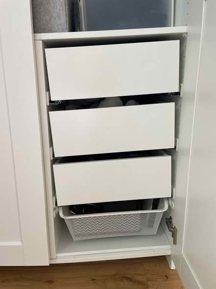 Photo of free Ikea double wardrobe (white) (Fulham SW6) #3