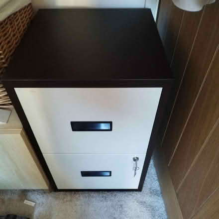 Photo of free Metal 2-drawer filing cabinet (Heacham PE31) #2