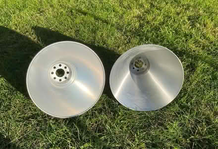 Photo of free 2 metal lamp shades (Cheltenham) #2