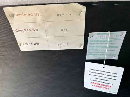 Photo of free Single bed headboard (CB6 Ely) #2